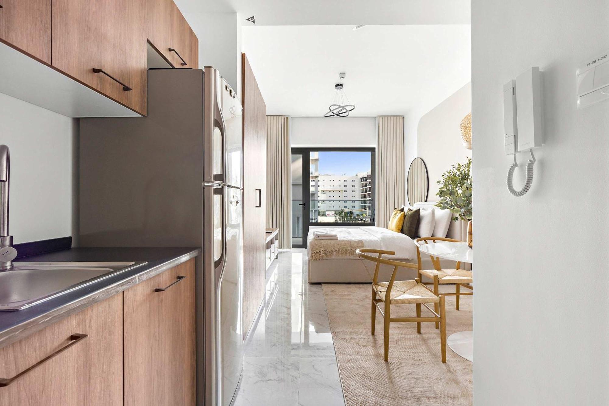 Silkhaus Chic Studio Near Masdar City Park Abu Zabi Zewnętrze zdjęcie